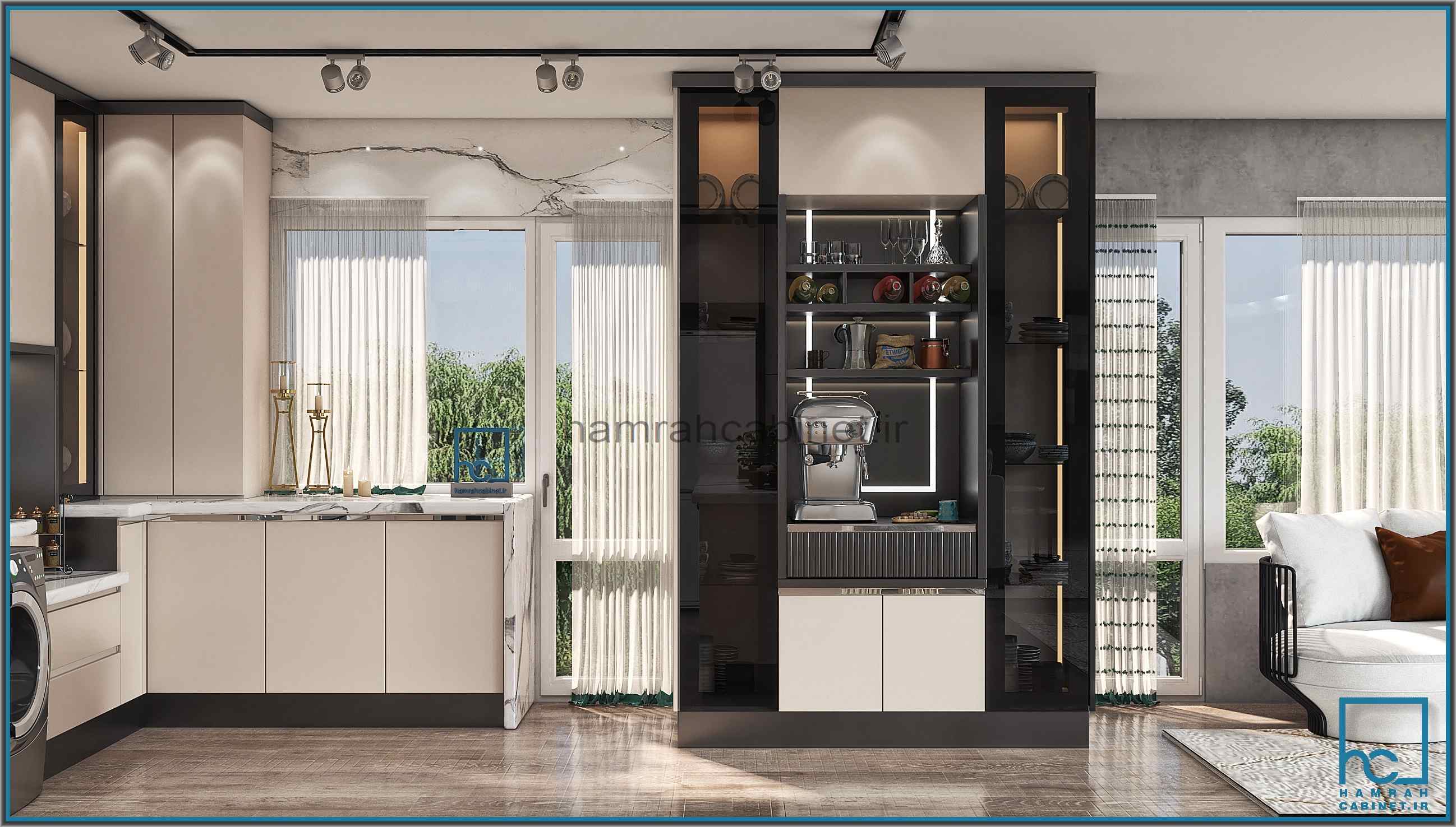 کابینت مدرن ژورنالی 10